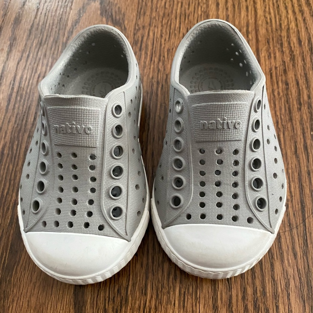 Gray Native shoes C4